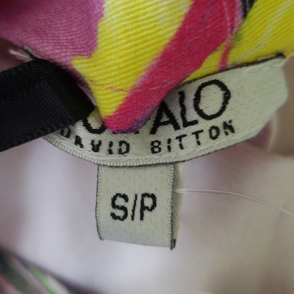 Buffalo by David Bitton Mini Skirt Hawaiian Size Small Beautiful - Picture 5 of 7